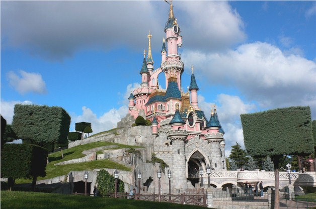 Disneyland Paris with the enchanting Sleeping-Beauty Castle